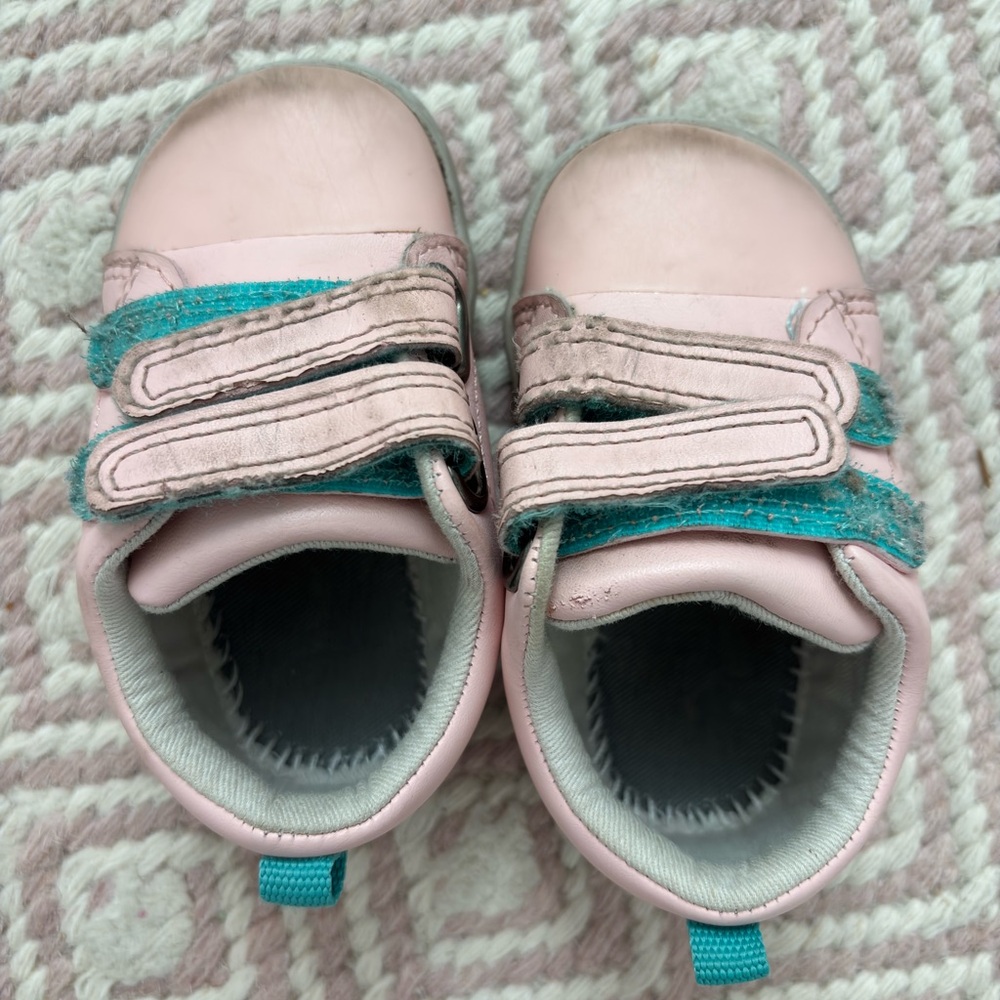 Ten Little pink sneakers toddler